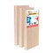 8&#x22; x 16&#x22; Birch Wood Paint Pouring Panel Boards, Gallery 1-1/2&#x22; Deep Cradle (3 Pack) - Artist Depth Wooden Wall Canvases - Painting, Acrylic, Oil